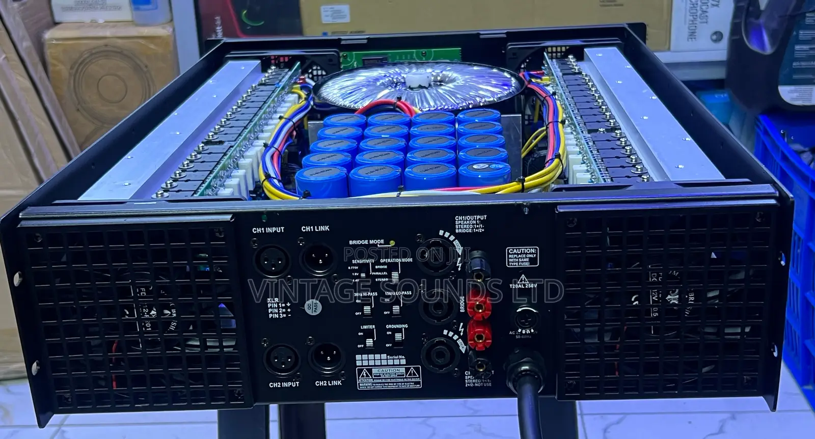 Crest Audio Ca38+ Professional Power Amplifier (9600watts )