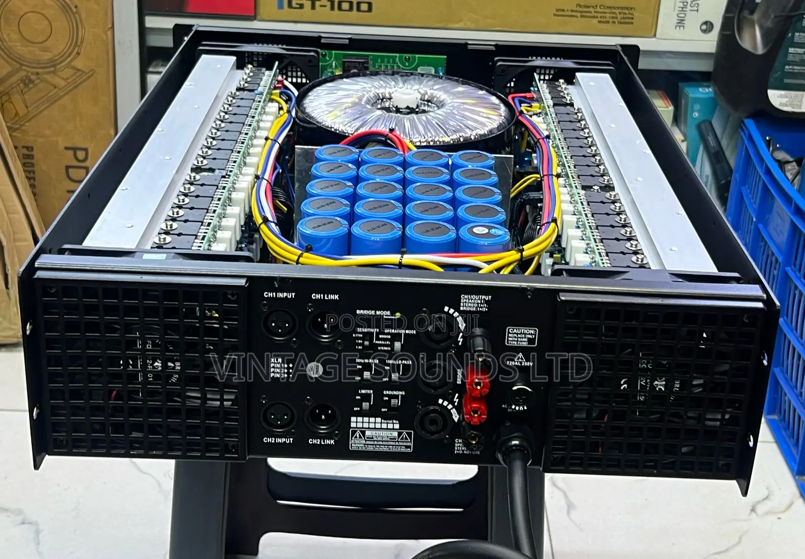 Original Crest Audio Ca38+Power Amplifier 138voltes (9600watts )
