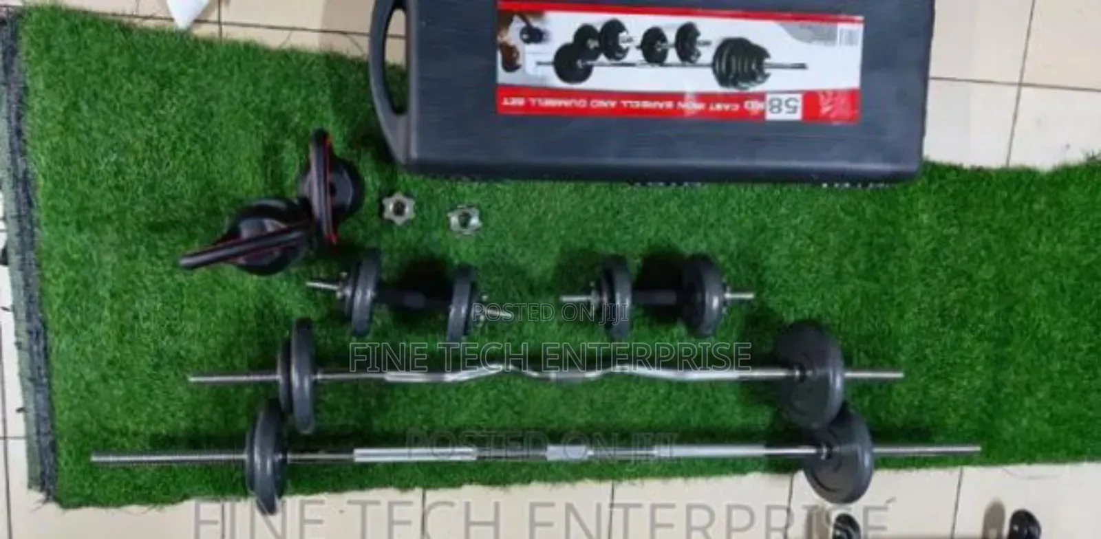 58kg Dumbbells Set