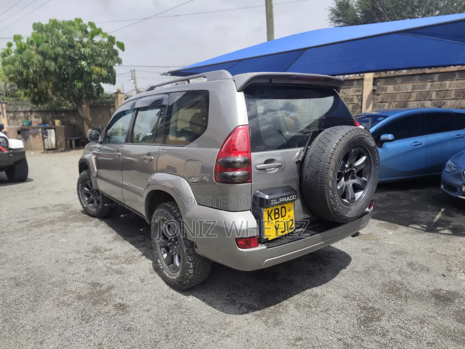 Toyota Land Cruiser Prado 3.0 D-4D 5dr 2008 Gray