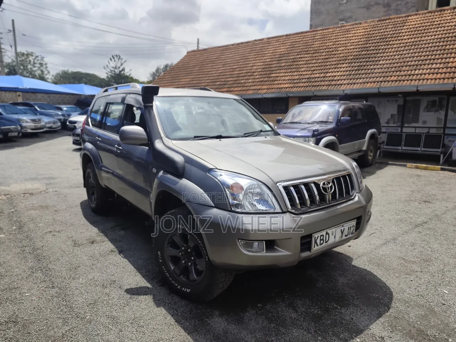 Toyota Land Cruiser Prado 3.0 D-4D 5dr 2008 Gray