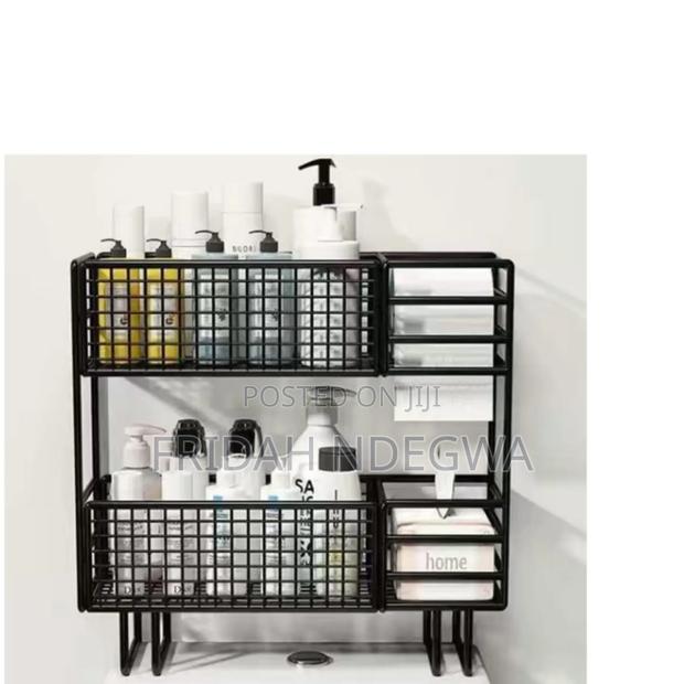*Double Layer Over the Toilet Rack/Shelf Bathroom