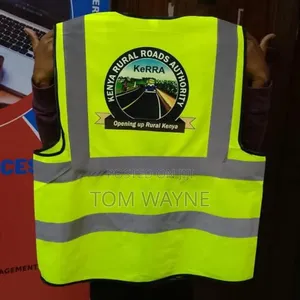 Printed Reflector Vest, Branded Reflective Jacket