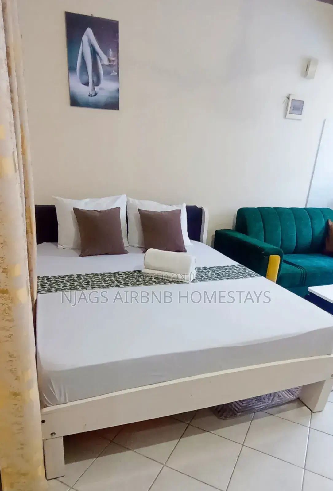 Airbnb Studio Bamburi(Cozy Clean)