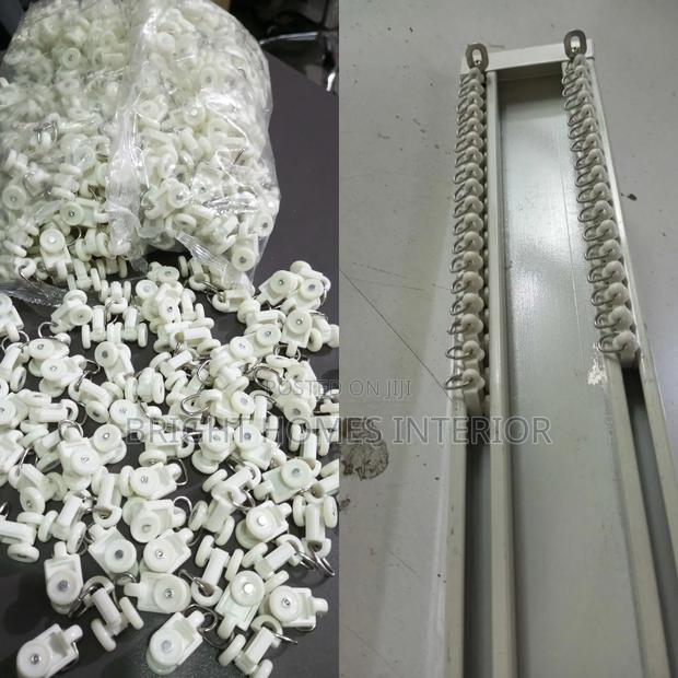 Curtain Rail With Runner's Double Rail Inclusive Accessories