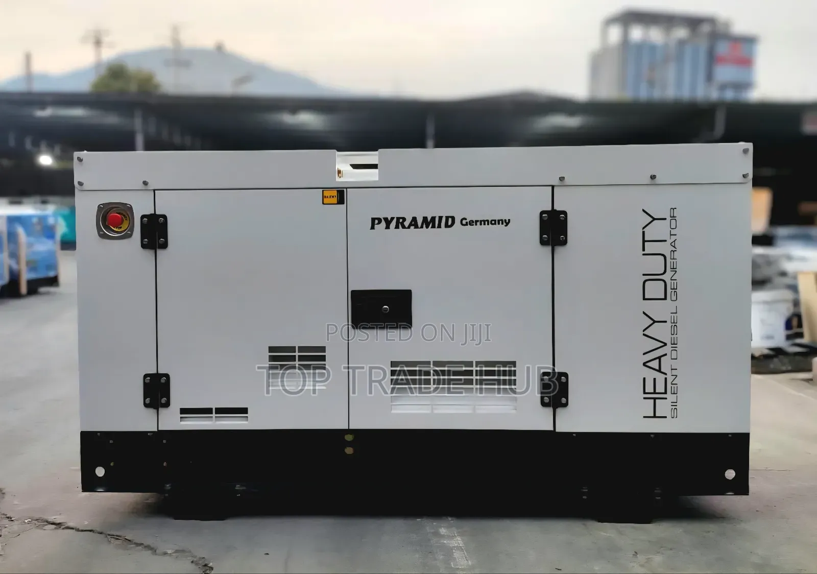 Heavy-duty Pyramid Silent Diesel Generator 28kva 3 Phase Water-cooled