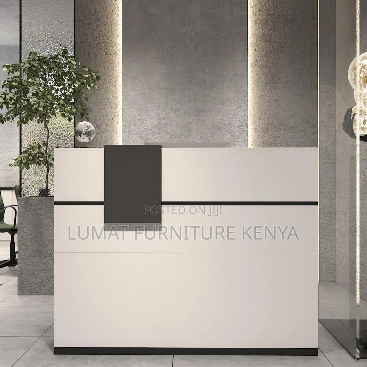 1.2m Secretarial Modern Desk