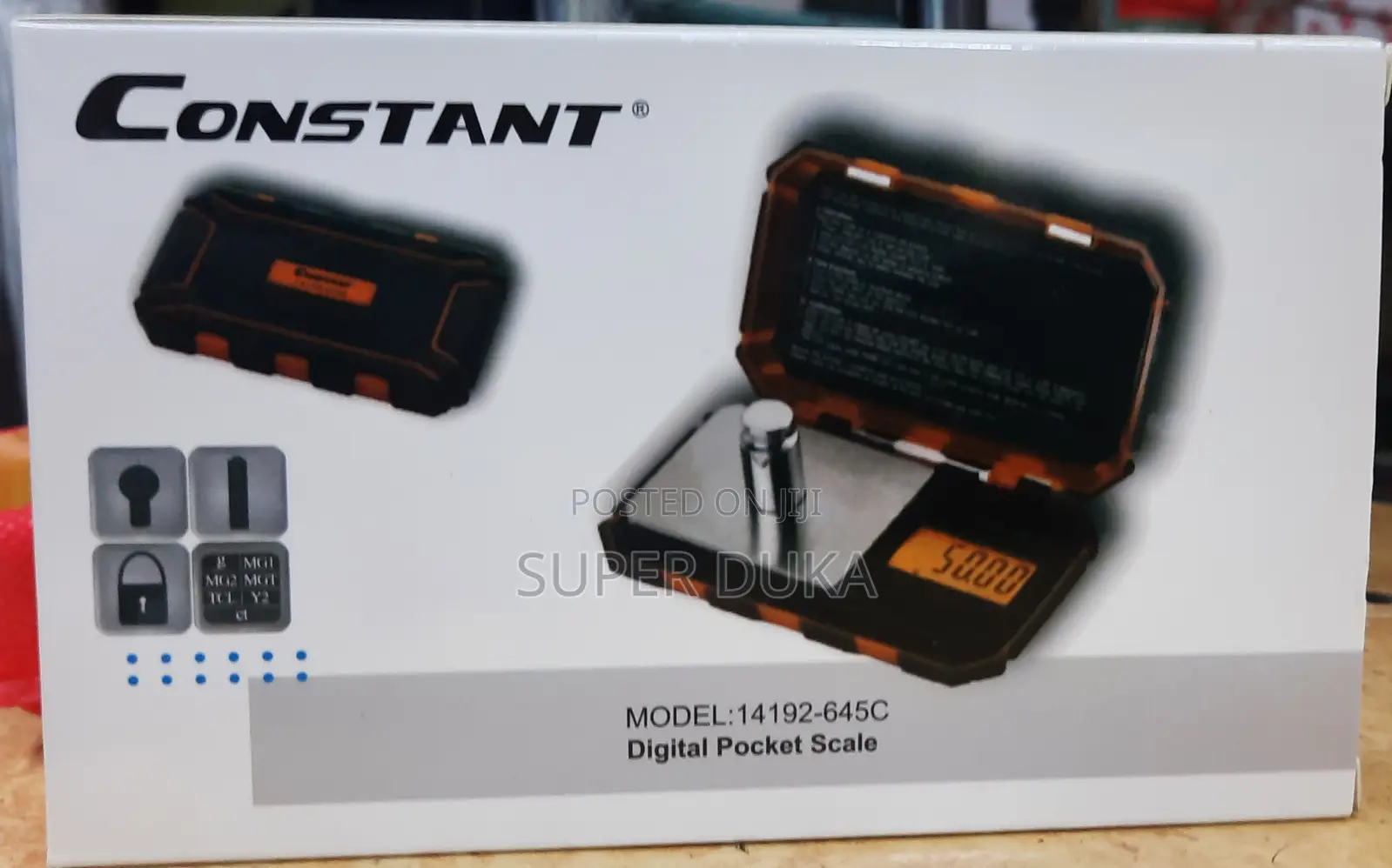 Constant Digital Pocket Scale - 200g X 0.01g High Precision Weighing