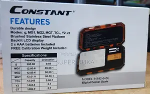Constant Digital Pocket Scale - 200g X 0.01g High Precision Weighing
