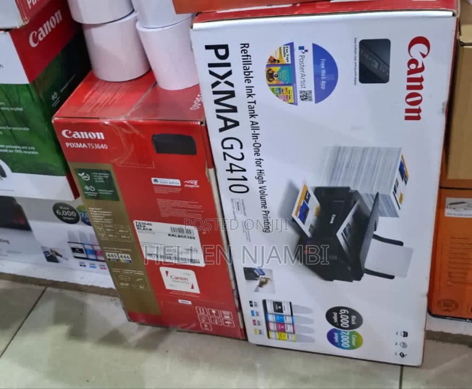 Canon Pixma G2410 A4 3-in-1 Multifunction Ink Tank