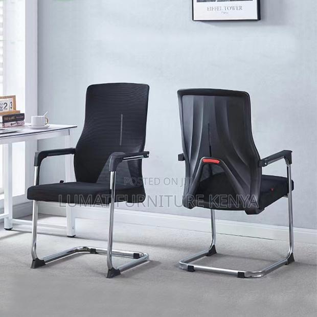 High Back Mesh Conference Chair - thumbnail 4