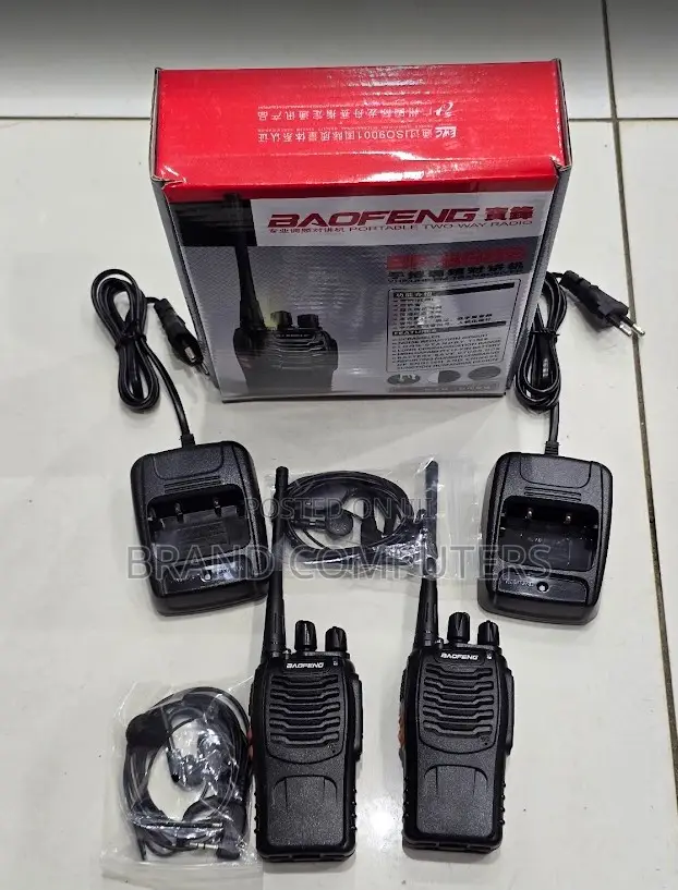 Baofeng Bf-888s 2way Radio Call Pair