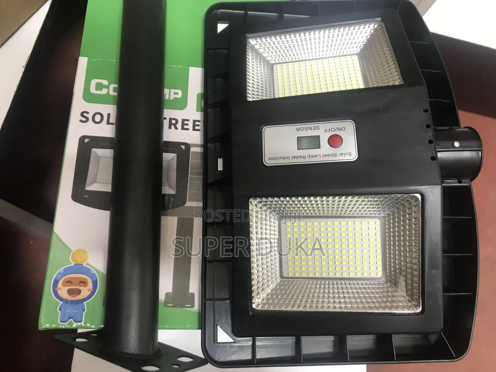 Solar Street Lamp.300 Watts Auto on Off Cclamp Cl-115.Motion Sensor