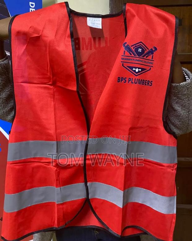 Branded Orange Reflector Jacket