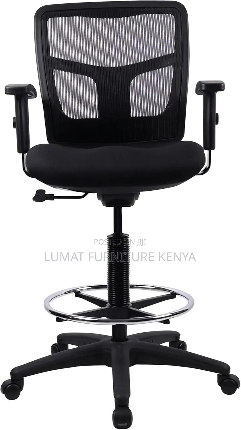 Mesh Adjustable High Counter Office Chair
