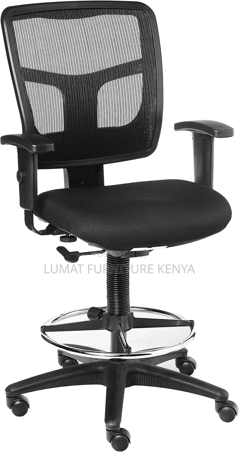 Mesh Adjustable High Counter Office Chair