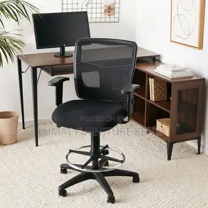 Mesh Adjustable High Counter Office Chair