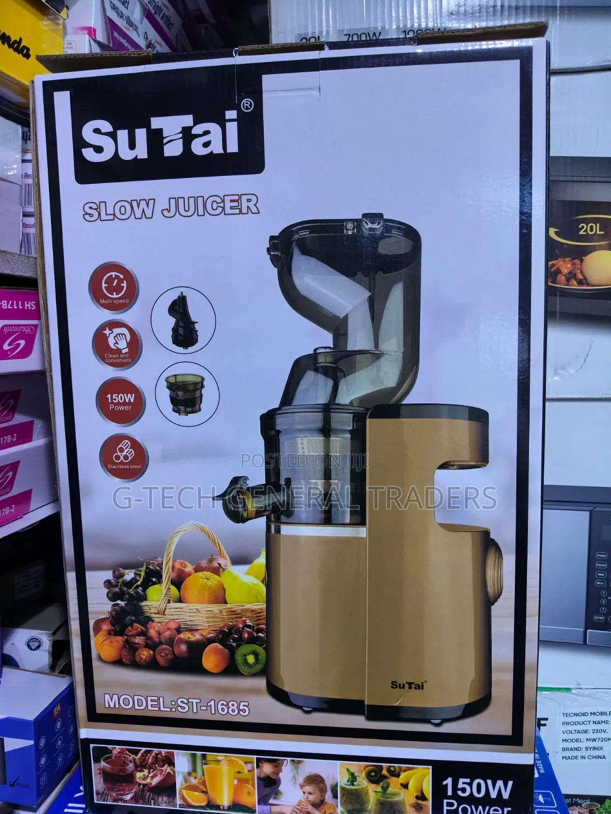 Generic Sutai Commercial Slow Juicer Machine