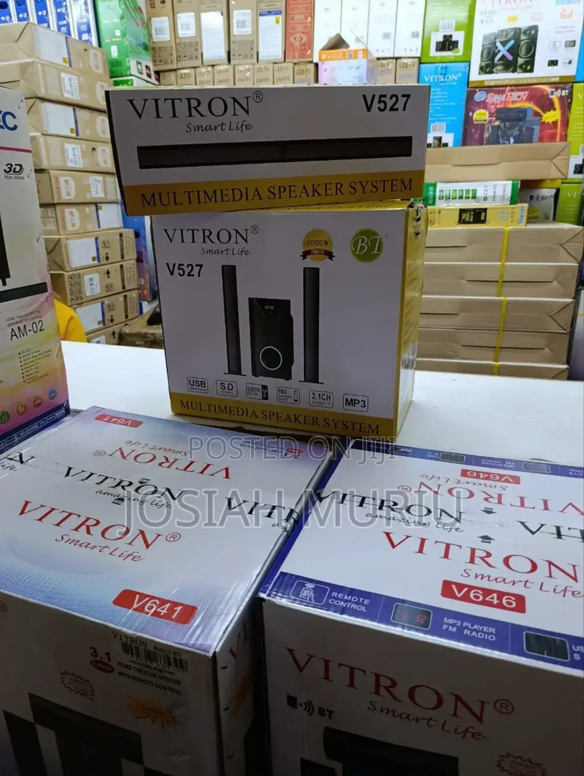 Vitron V527 2.1ch 9000watts Multimedia Speaker System