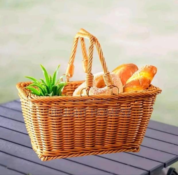 Multi~Purpose Rattan Wicker Basket_alp - thumbnail 2
