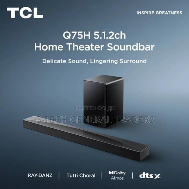 Tcl Q75h 5.1.2 Channel Q Class Soundbar