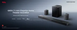 Tcl Q85h Q Class 7.1.4 Channel Soundbar System