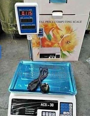 Acs 30/30kg Digital Weighing Scale With Handle Display - thumbnail 2