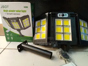 Jsot 300w High-Power Solar Street Light With Smart Sensor Remote