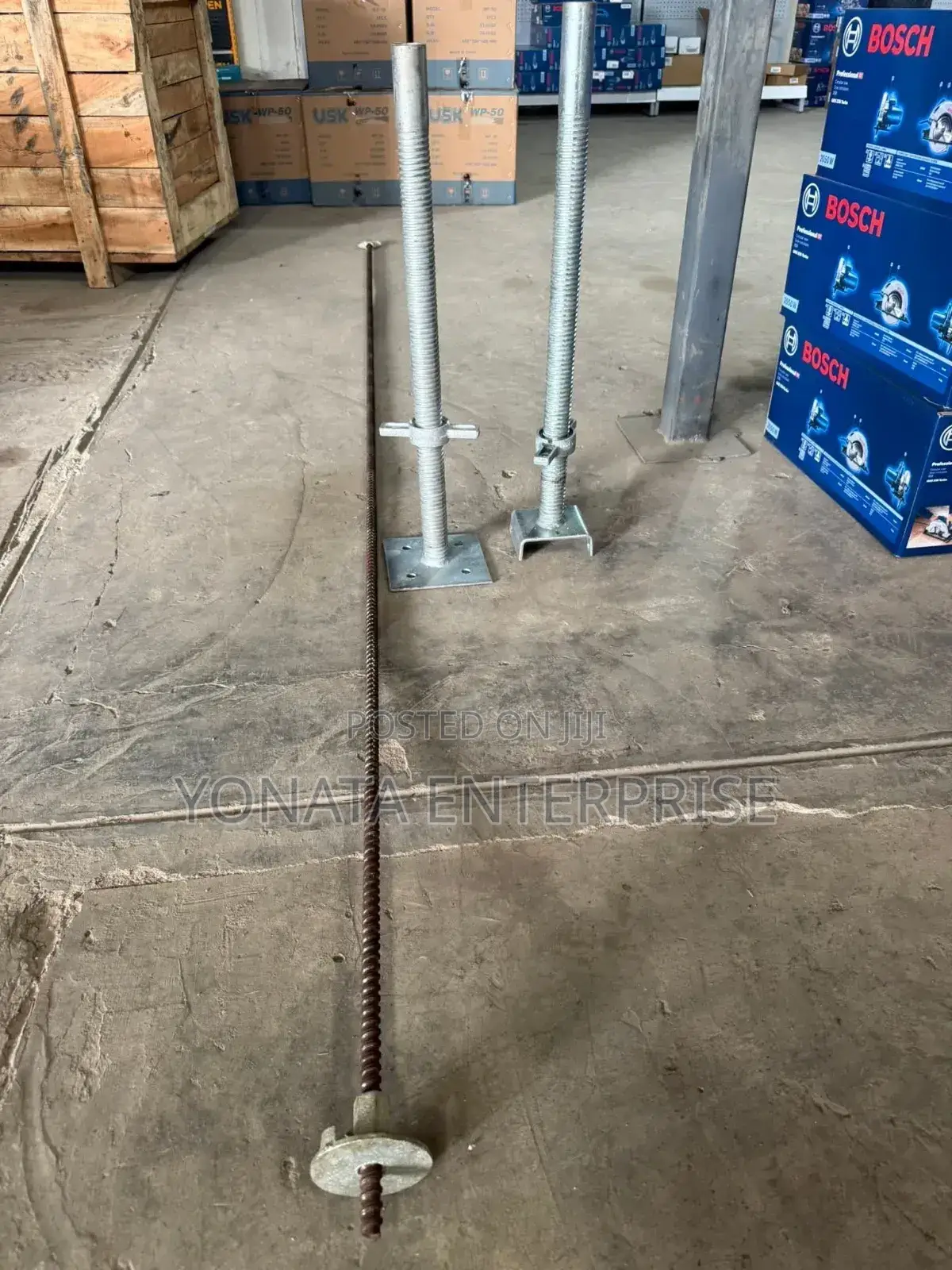 Base Jacks, U Jacks, Tie Rods, Cube Molds