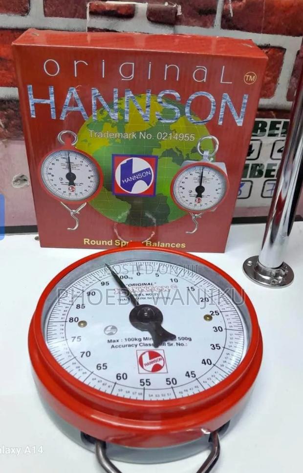 Hanson Spring Weighing Scale/100kg Hanson Scale