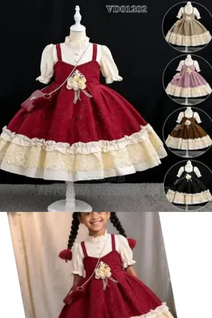 Kids Cute Dress 2-13yra