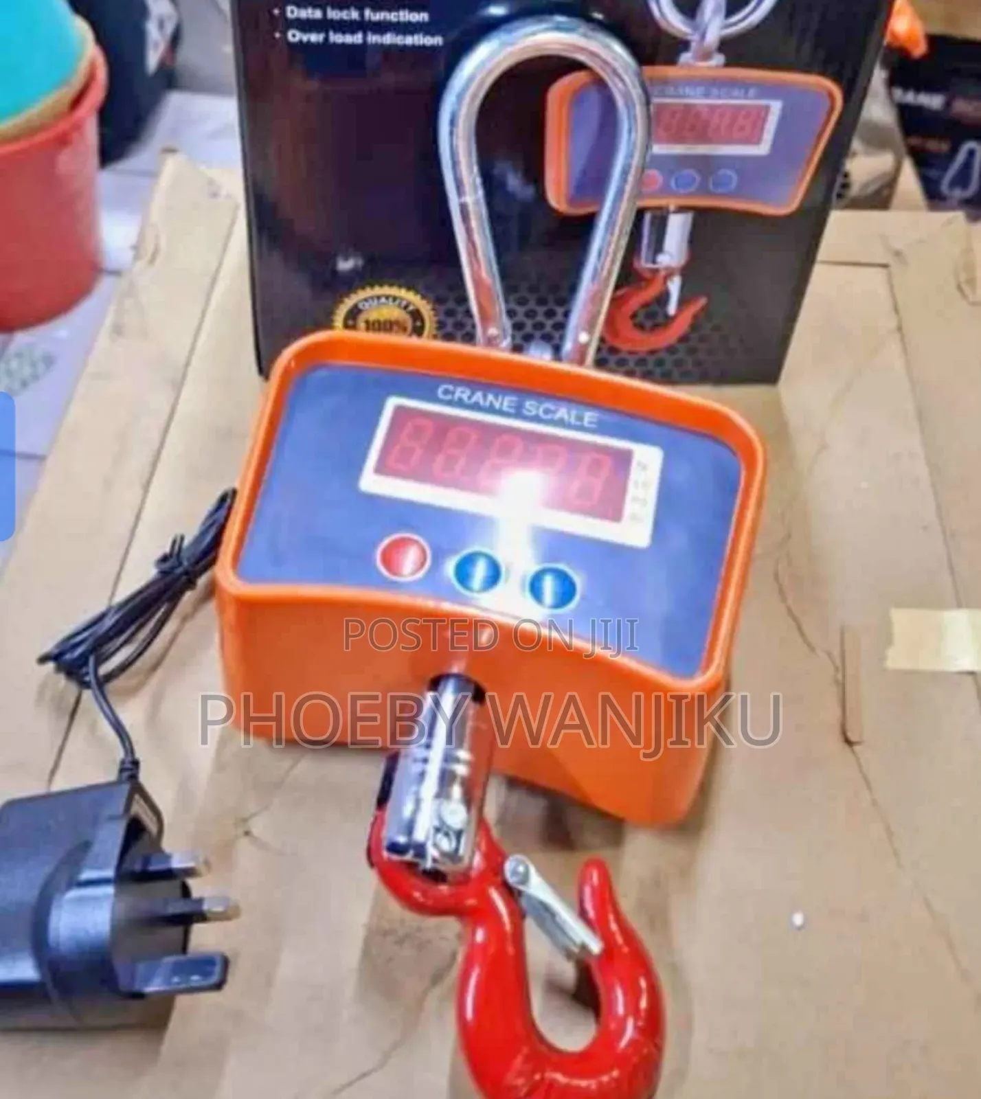 Rechargeable Crane Scale/500kgs Digital Crane Scale