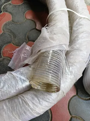 Clear Wired 4" PVC Suction Pipe(Sold Per Metre)