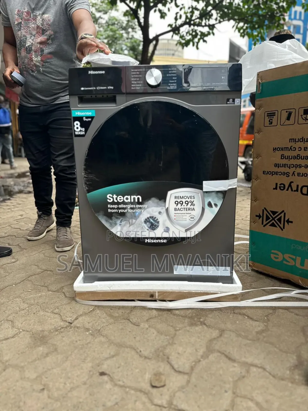 Hisense Washing Machine 8kg/5kg Wash and Dry Latest Model