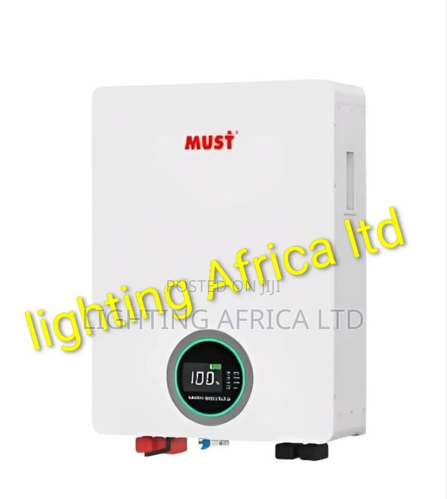 New 5.12kwh - 48v Lithium Ion Must Battery 6000 Cycle 5 Years Warranty