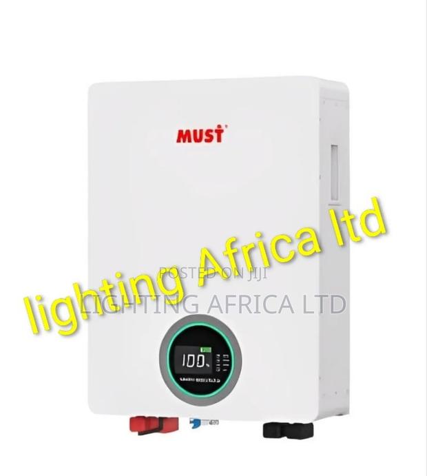 New 5.12kwh - 48v Lithium Ion Must Battery 6000 Cycle 5 Years Warranty
