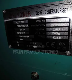 Hl Power 50kva Diesel Generator