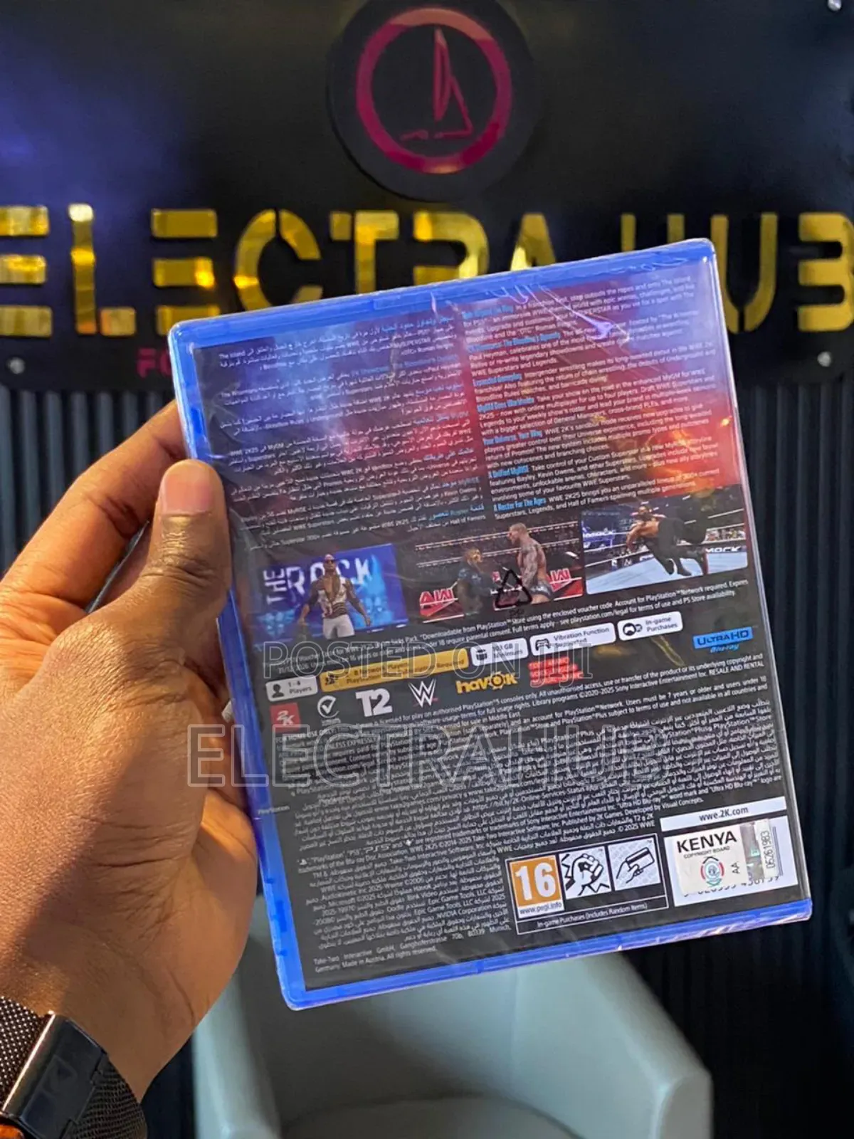 Ps5 Wwe 2k25 Game Brand New Sealed