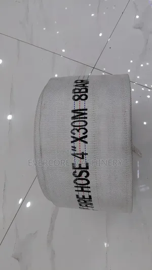 Canvas Firehose 4inch 30metres Length.