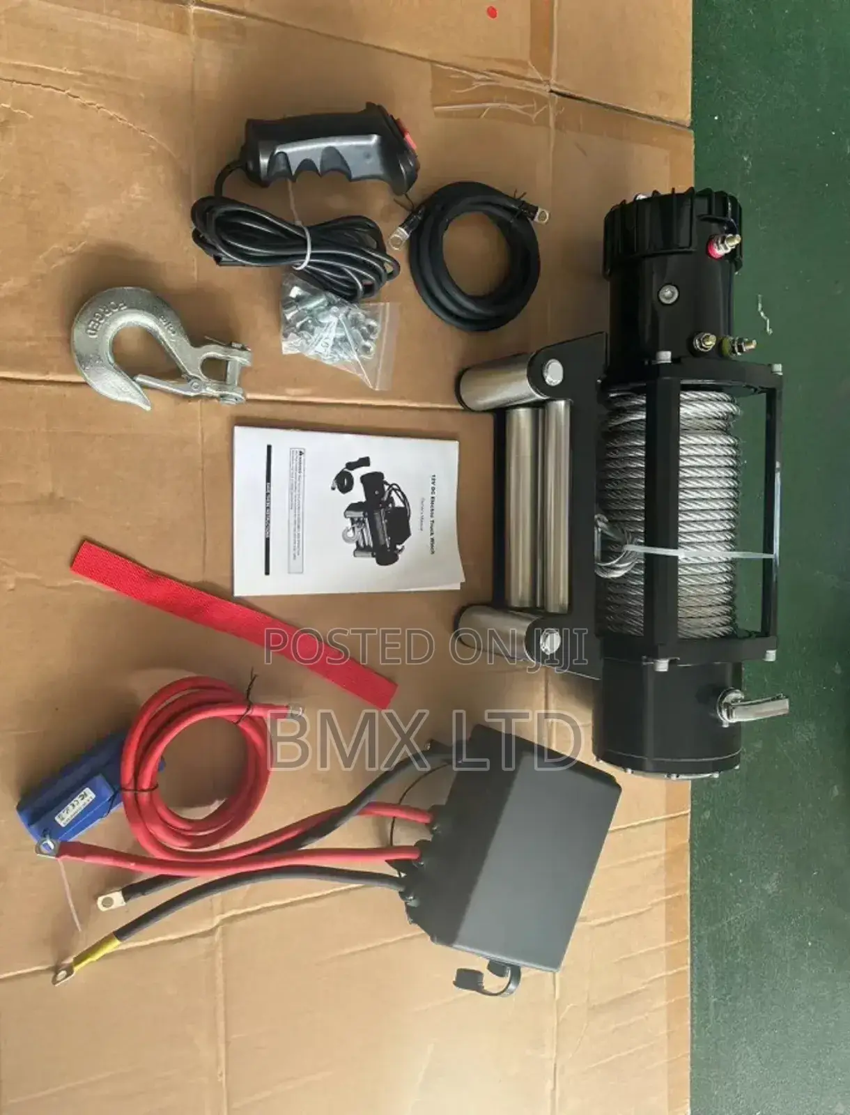 Heavy-Duty Electric Towing and Lifting Winch