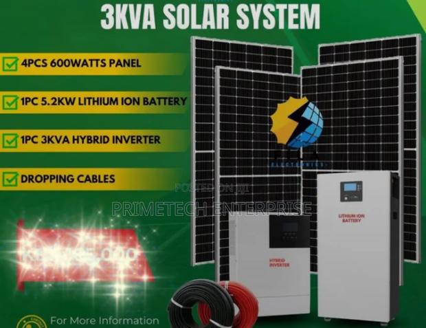 3kva Solar System (Primetech) - main view