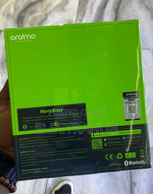 Oraimo Boompop N Headphone Brand New Sealed - thumbnail 3