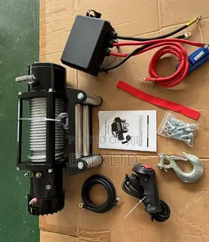 High Power 24v Motorized Towing Winch