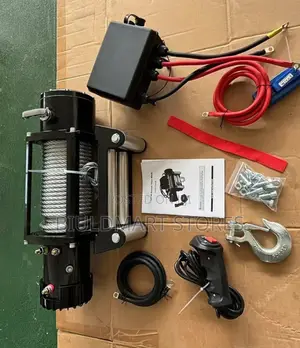 High Power 24v Motorized Towing Winch