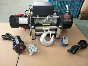 12000lb Steel Cable Vehicle Pulling Winch