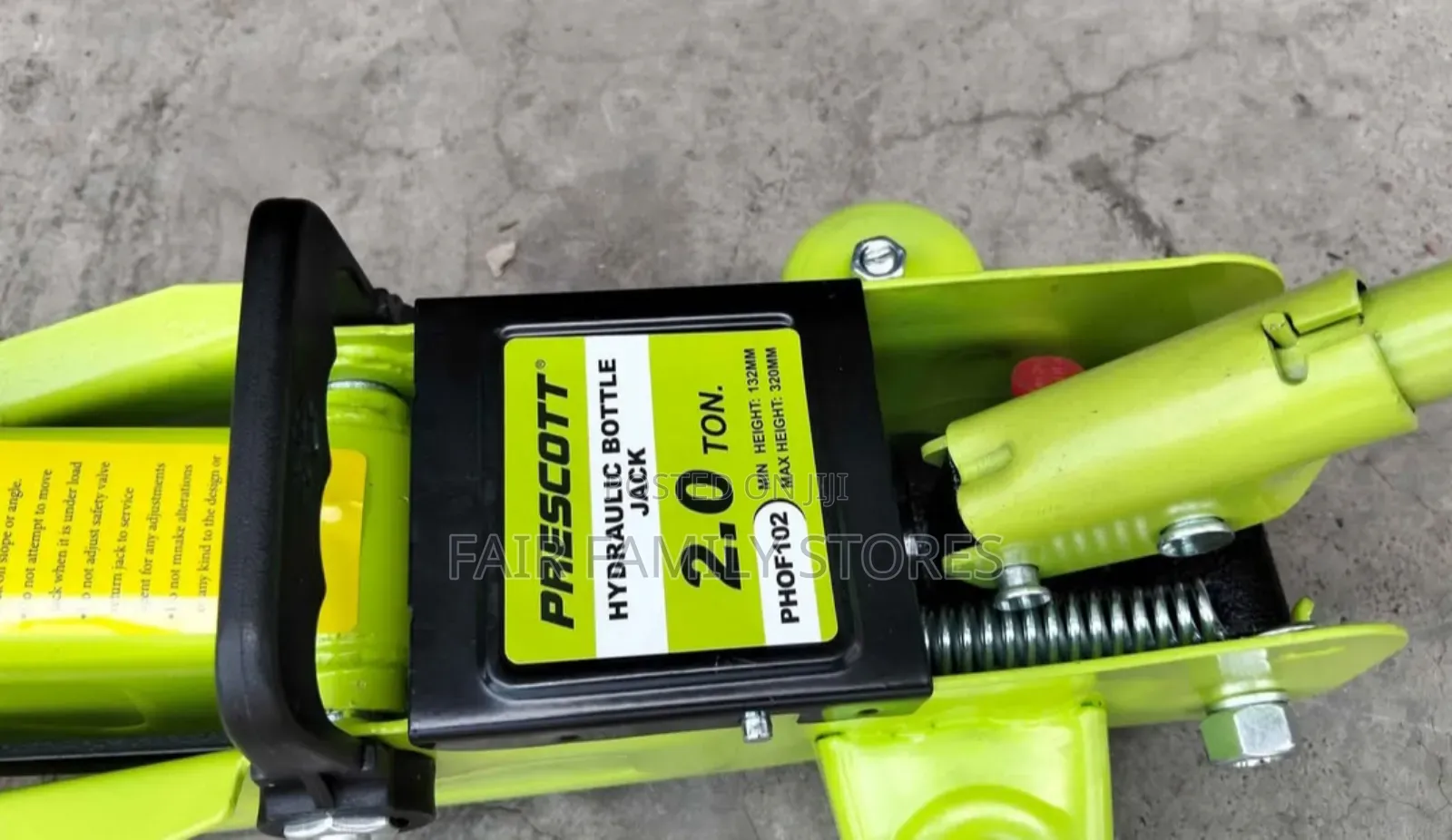 2.0t Hydraulic Bottle Jack