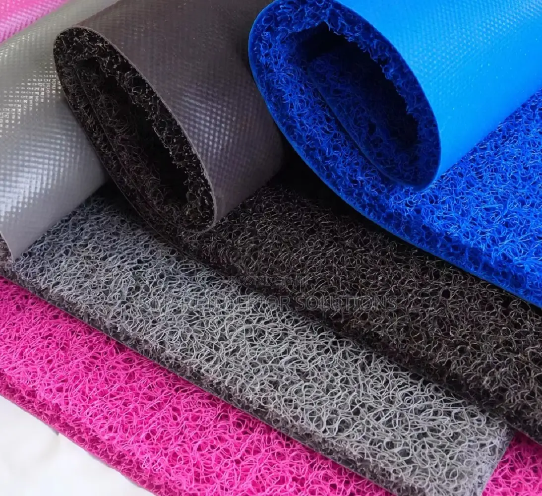 Non-Skid PVC Spaghetti Carpet