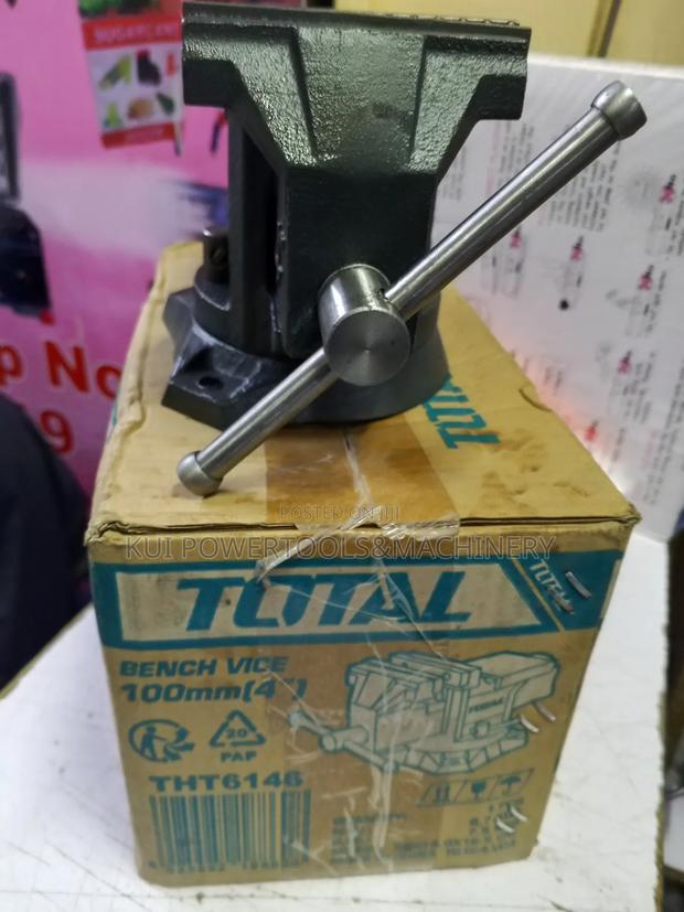 Total Bench Vise / 4" Bench Vice - thumbnail 2