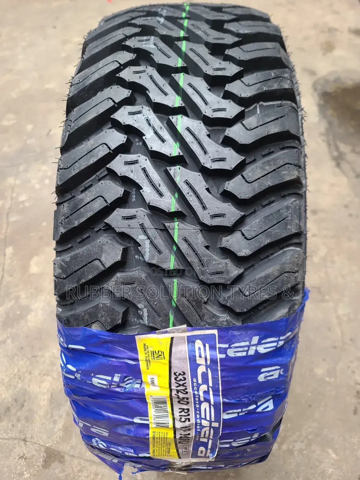 33x12.50r15 M/T Accelera Tires [Made In Indonesia ]