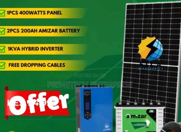 1kva Solar System (Primetech)